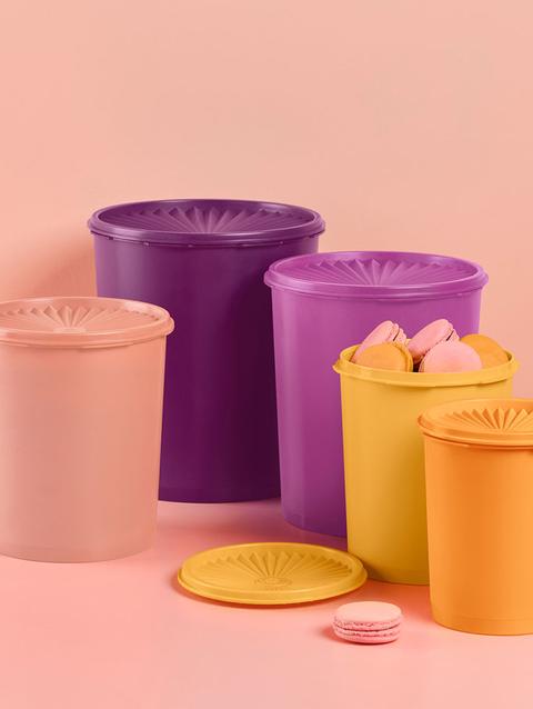 Tupperware 5-Pc. Classic Decorator Canister Set Best Buy