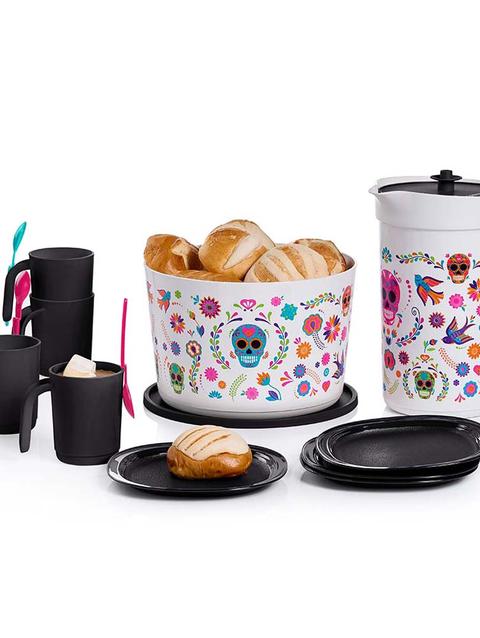 Tupperware Dia de los Muertos Serving Set Best Buy