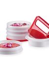 Tupperware Hamburger Press & Keepers Set Same Day Delivery