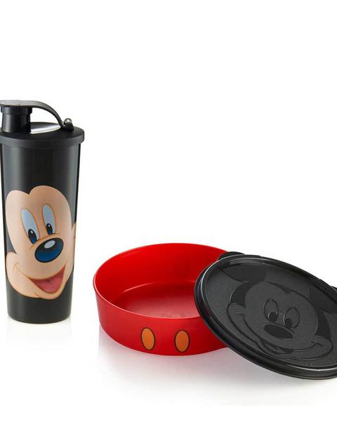 Tupperware Mickey Mouse Eat & Drink Set Same Day Delivery