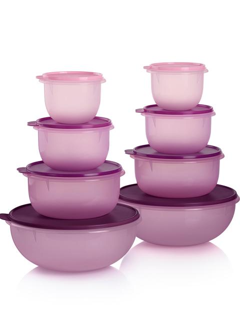 Tupperware MIXING BOWL 8-PC. SET Same Day Delivery