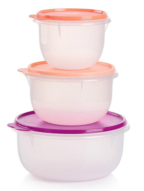 Tupperware Mixing Bowls 3-Pc. Set Best Seller