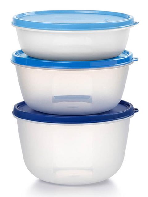 Tupperware Modular Bowl Medium 3-Pc. Set For Sale