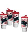 Tupperware Movie Night Mega Tumblers High Quality