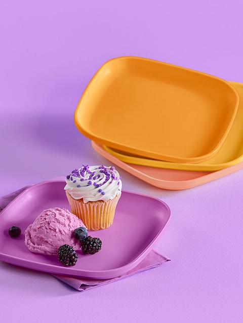 Tupperware Square Luncheon Plates On Sale