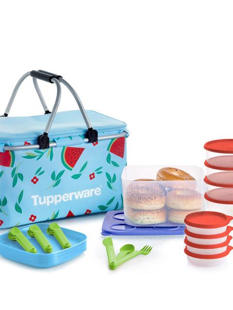 Tupperware Summer Picnic Basket Set On Sale