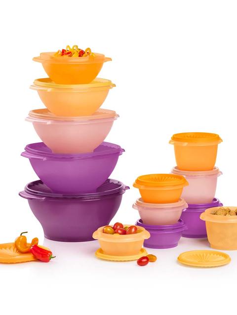 Tupperware Summer Sunset Servalier® 13-Pc. Set For Sale