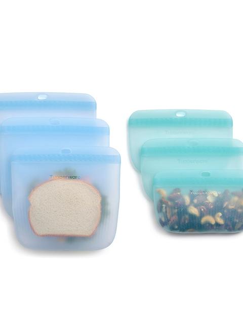 Tupperware The Ultimate Silicone Bag Slim Lunch Set New Arrival