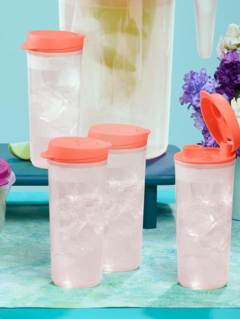 Tupperware Thirst 'N Go Flip Tumblers New Arrival